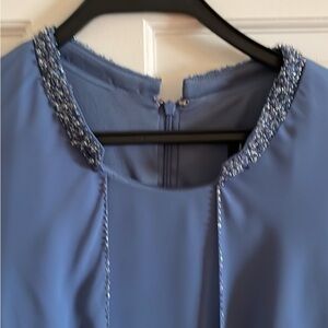 Classic Jasmine Sequin Cape Dress Wedding or Formal Occasion